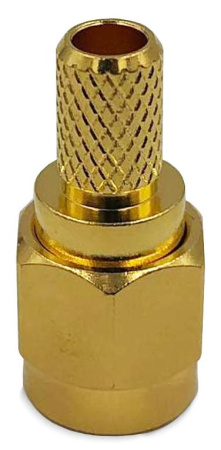 Коннектор коаксиальный SMA male  для кабельной группы 3D-FB/195/RG58