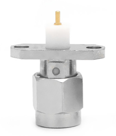 SMA male приборный фланцевый