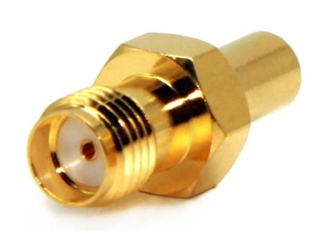 Коаксиальный переход SMA female-SSMB female, 6 ГГц 