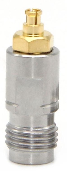 Коаксиальный переход 2.4 female-SSMP female, 50 ГГц