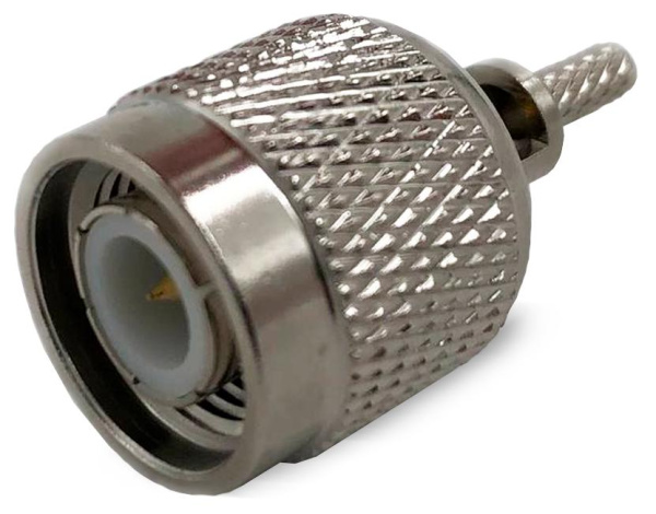 Коаксиальный коннектор TNC male для кабеля RG316/RG174