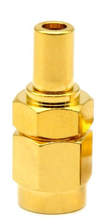 Коаксиальный переход SMA male-SSMB female, 6 ГГц 