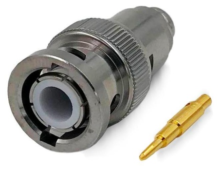 Коаксиальный коннектор BNC male для кабельной группы C40/RG402/141