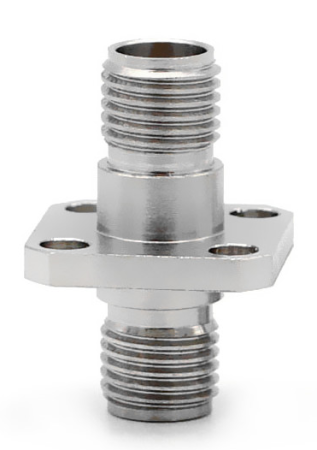 Коаксиальный переход 3.5mm female - 3.5mm female фланцевый