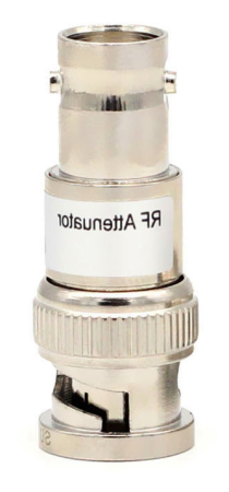 Аттенюатор BNC male - BNC female 3 Вт, 10 дБ