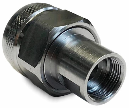 Коаксиальный коннектор N male прижимной для кабеля B78