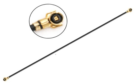 MHF4 female для микрокоаксиального кабеля 0.81 мм