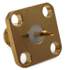 Коннектор фланцевый SMA female 4 отверстия