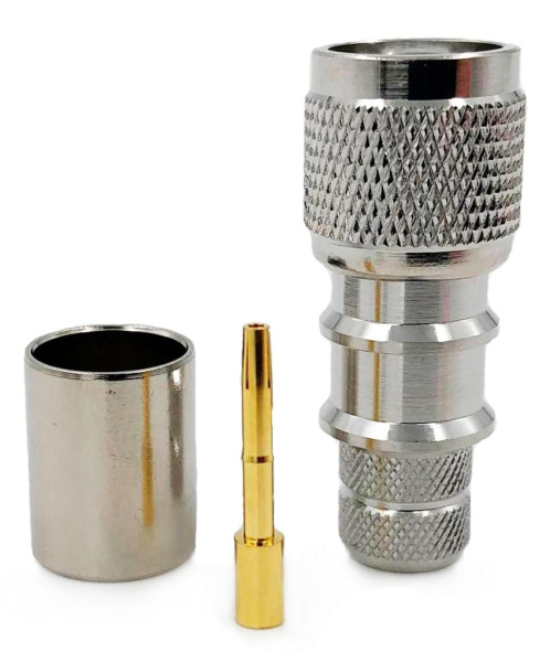 Коаксиальный коннектор RP-TNC male для кабеля 8D-FB/400