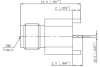 SMA female для приборной платы