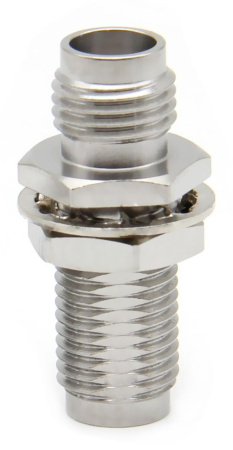 Коаксиальный переход 1.85mm female-1.85mm female фланцевый 