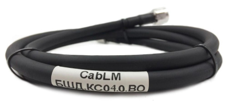 Кабель высокочастотный CabLM-Nmale-4.0 м черт. БШД.КС04.0.ВО