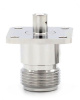 N female прямой фланцевый 4 отверстия для кабеля 141/RG402