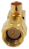 SMA male угловой для кабеля RG402/141